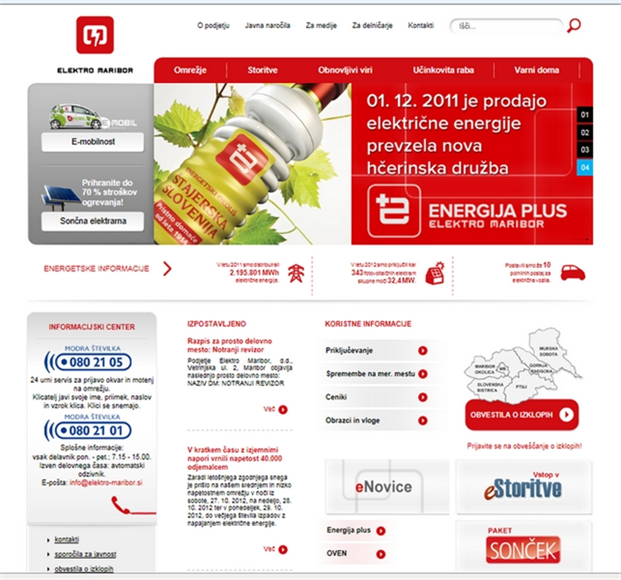 Elektro Maribor dopolnil obveščanje o izklopih