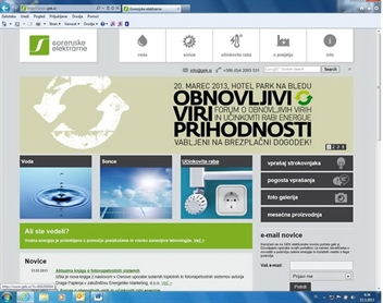 Nova spletna stran Gorenjskih elektrarn