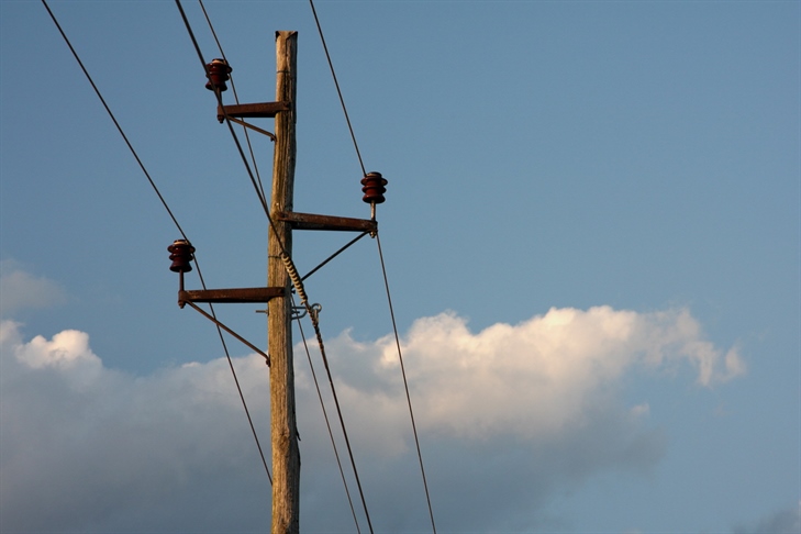 Odjem električne energije se zmanjšuje