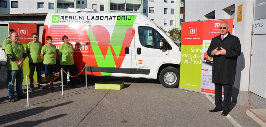 Elektro Maribor predstavil mobilni merilni laboratorij