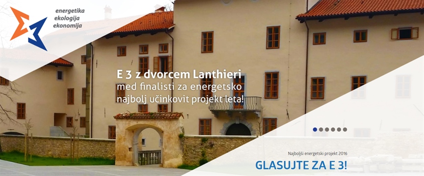 Projekt E3 finalist energetsko učinkovitih projektov