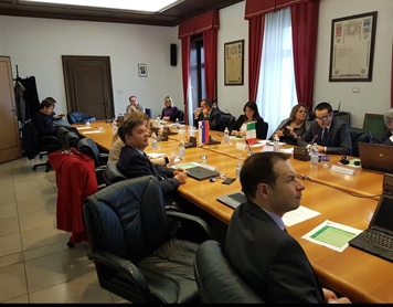 Izmenjava mnenj z italijanskimi partnerji
