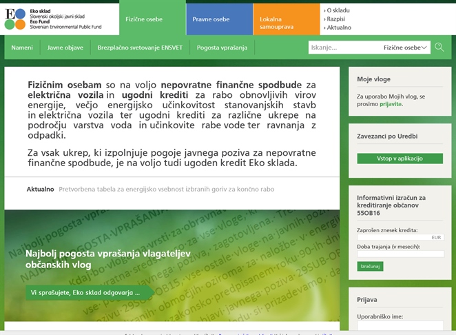 Vlada sprejela poslovni in finančni načrta Eko sklada