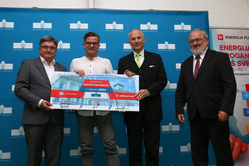 Elektro Maribor in Energija plus nagrajujeta študente 