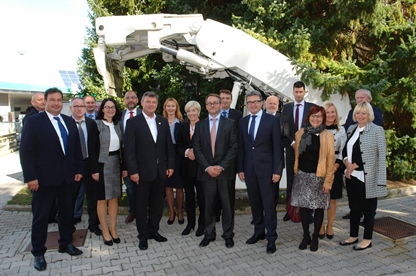 Minister za infrastrukturo obiskal Premogovnik Velenje  