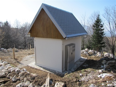 Elektrika do planin Kašina in Kuhinja