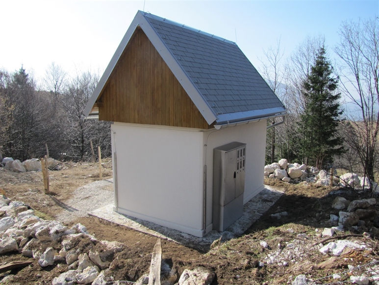 Elektrika do planin Kašina in Kuhinja