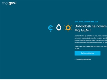 Nov portal Moj GEN-I za popolno podporo odjemalcem