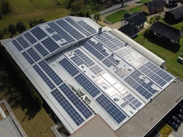 S sončno elektrarno v enem letu zmanjšali ogljični odtis za 150.000 kg