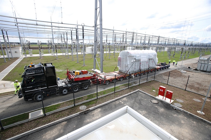 Prvi energetski transformator že v stikališču Cirkovce