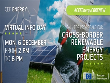 Razpis IPE za pripravljalne študije za čezmejne projekte na področju proizvodnje energije iz OVE