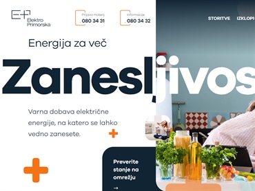 Zaživela nova spletna stran družbe Elektro Primorska