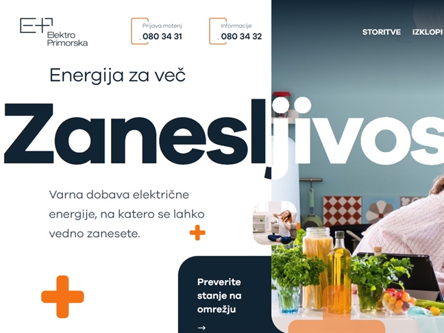 Zaživela nova spletna stran družbe Elektro Primorska