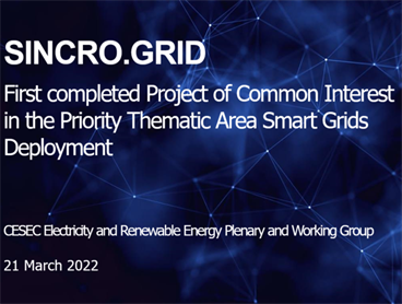 Projekt SICRO.GRID predstavljen na zasedanju CESEC