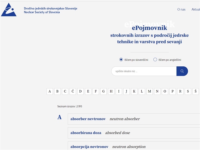 ePojmovnik - novo spletno orodje