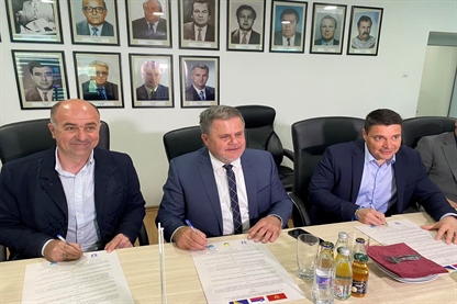 Predstavniki treh premogovnih mest podpisali sporazum o sodelovanju