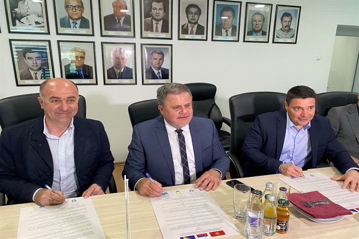 Predstavniki treh premogovnih mest podpisali sporazum o sodelovanju