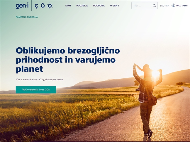 Prenovljena spletna stran GEN-I