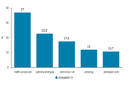 Iz domačih virov smo lani pokrili manj kot polovico energetskih potreb