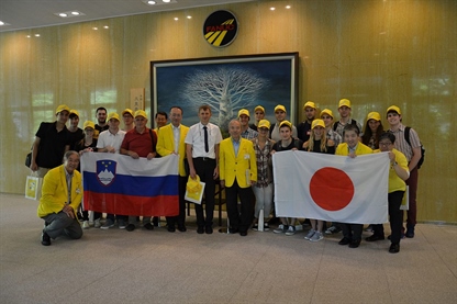 Mladi elektrotehniki potujejo na Japonsko