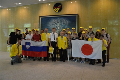 Mladi elektrotehniki potujejo na Japonsko