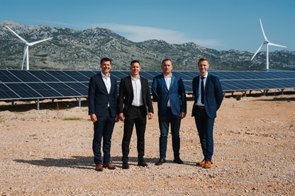 Interenergo odprl še eno sončno elektrarno na Hrvaškem