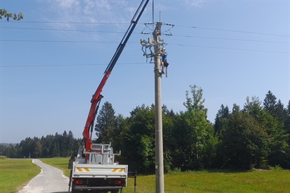 Elektro Primorska zaključuje kabliranje 20 kV daljnovoda Zajci-Lome