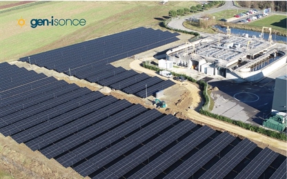 Prva GEN-I Sonce prostostoječa elektrarna v Sloveniji