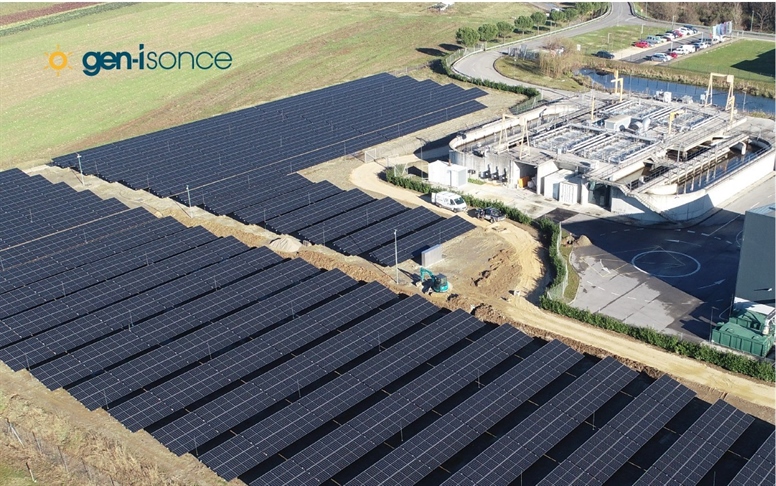 Prva GEN-I Sonce prostostoječa elektrarna v Sloveniji