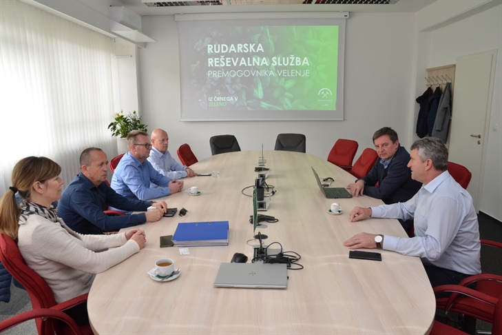 Premogovnik Velenje obiskala predstavnika uprave za zaščito in reševanje