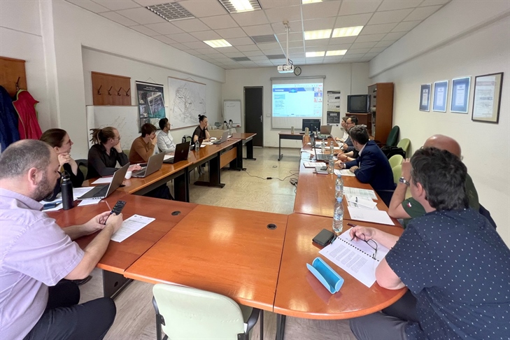 Premogovnik Velenje obiskali partnerji projekta Reecol
