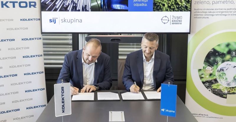 S tehnološkimi rešitvami podjetja Kolektor sETup do večje energetske učinkovitosti Skupine SIJ