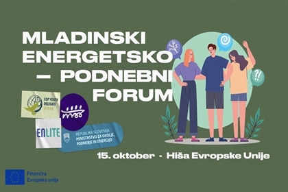 Prihaja drugi mladinski energetsko-podnebni forum