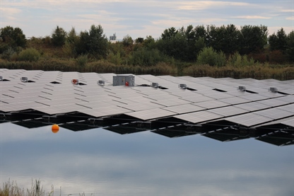 Sprejet sklep o pripravi DPN za plavajočo sončno elektrarno Družmirje